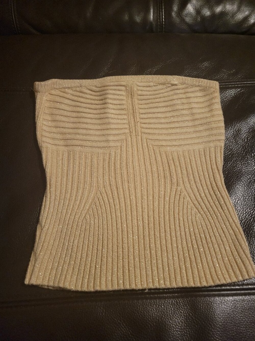 Vintage BEBE Rib Knit Tube Top,size S
